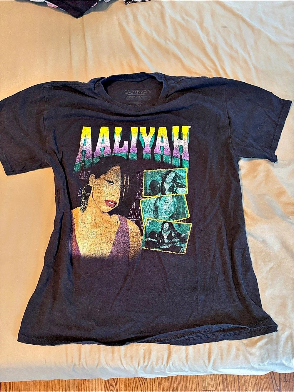Aaliyah in Black & Multicolor Size Medium
